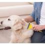 Nado Care Pet Dematting Comb, Dogs and Cats Grooming Brush Tool, 2 Sided Steel Rake for Small Medium and Large Breeds with Medium or Long Hair, Remove Undercoat Mats Tangles (Regular 12+23 Teeth)