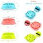 Dofyou Dog Feeder Slow Eating Pet Bowl Eco-Friendly Durable Non-Toxic Preventing Choking Healthy Design Bowl for Dog Pet