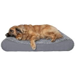 Furhaven Pet - Plush Ergonomic Orthopedic Foam Mattress Dog Bed, Round Snuggery Hooded Dog Bed, and ThermaNAP Self-Warming Quilted Cat Bed Pad for Dogs and Cats - Multiple Styles, Sizes, and Colors
