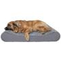 Furhaven Pet - Plush Ergonomic Orthopedic Foam Mattress Dog Bed, Round Snuggery Hooded Dog Bed, and ThermaNAP Self-Warming Quilted Cat Bed Pad for Dogs and Cats - Multiple Styles, Sizes, and Colors