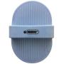 Pixikko Pet Curry Shampoo Brush/Comb for Bathing - Massaging - Deshedding - on Wet or Dry Hair 1-PC