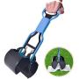 PPOGOO Non-Breakable Pet Pooper Scooper for Dogs and Cats High Strength Material and Durable Spring for Easy Grass and Gravel Pick Up for Kids Children