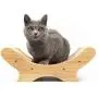 LOVEPET Corrugated Paper Cat Scratch Board, Solid Wood Cat Toy, Grinding Device,Cat Sofa, Cat Nest, Cat Furniture,40X27X14.5cm LOVEPET Corrugated Paper Cat Scratch Board, Solid Wood Cat Toy, Grinding Device,Cat Sofa, Cat Nest, Cat Furniture,40X27X14.5cm
