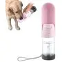NNNN Portable Dog Water Bottle Bowl - Leak Proof Foldable Puppy Large Water Dispenser with Collapsible Drinking Feeder, Filter and Lock Key for Pet Outdoor Walking Hiking,Running Travel