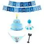 PYOGO Birthday Bandana Hat - Happy Party Supplies - Cake Toy - Bonus Memory Selfie Stick - Dog Mom Dad Gift Basket for Small Medium Large Dog Cat Pet Puppy Girl Boy (Blue) PYOGO Birthday Bandana Hat - Happy Party Supplies - Cake Toy - Bonus Memory Selfie Stick - Dog Mom Dad Gift Basket for Small Medium Large Dog Cat Pet Puppy Girl Boy (Blue)