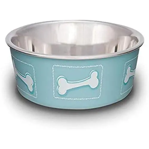 Loving Pets Coastal Bella Bowl for Dogs, Small, Blue Loving Pets Coastal Bella Bowl for Dogs, Small, Blue