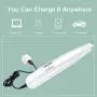 G.C Dog Clippers Grooming Kit with LED Light 2 Speed Low Noise USB Rechargable Electric Pet Hair Trimmers