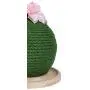 metropet Cat Tree with Scratching Post, Durable Sisal Rope Cactus Cat Scratcher with Pink Decorative Flowers for Small Medium Large Adult Cats Kittens Green metropet Cat Tree with Scratching Post, Durable Sisal Rope Cactus Cat Scratcher with Pink Decorative Flowers for Small Medium Large Adult Cats Kittens Green