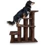 Furhaven Pet - Steady Paws Furniture Assist Multi-Step Dog Stairs for High Beds & Couch for Dogs & Cats - Multiple Heights & Colors