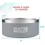 Hunter Paisley Premium Stainless Steel Non-Slip Dog Bowl, Double Walled, 64oz, Holds 8 Cups Hunter Paisley Premium Stainless Steel Non-Slip Dog Bowl, Double Walled, 64oz, Holds 8 Cups
