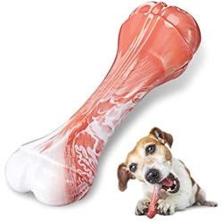 FOCUSPET Aggressive Chew Toys for Large Dogs, Interactive Dog Toys Tough Durable Bones Hard Puppy Toys Food Grade Nylon Dog Toys for Large Medium Small Dogs Teething Chew Toys, Pet Toys for Dogs