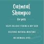 Natures Specialties Anti-Itch Medicated Oatmeal Dog Shampoo for Pets, Ready to Use, Made in USA, Honeysuckle and Pamelo, 16oz