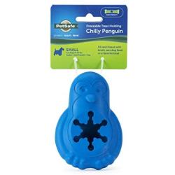 PetSafe Chilly Penguin Treat Holding Dog Toy