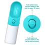 Pet Water Bottle, Leak-Proof Dog Water Dispenser with Drinking Feeder for Pets - Outdoor Walking, Hiking, Traveling - Portable and Convenient, Food-Grade, BPA-Free Silicone Multi-Color Options 14oz