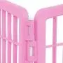 IRIS 24 Pet Playpen 4 + 2 Add-On Panel, Pink IRIS 24 Pet Playpen 4 + 2 Add-On Panel, Pink