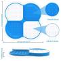 LATTCURE Dog Slow Feeder Bowls,Non Slip with Suction Cup,Anti-gulping pet Slower Food Feeding Dishes Boredom Anxiety Reduction Perfect for Food Treats Yogurt Peanut Butter
