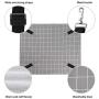 RayCC Ajustable Cat Hammock Cat Bed Sleeping Hammock Hanging Cage Chair Hammock for Cat Small Dogs