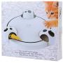 Pet Cats Interactive Turntable Mice for Indoor Kittens Automatic Electric Mice Catch Toy Pet Toys for Small Cats Kittens Playing for Boredom Cat Electronic Turntable 1PC