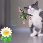 Mona43Henry Bird Toy for Pet Cats Funny Rotating Electric Flying Bird Interactive Toy 360 Degrees Rotating Interactive Cat Toy for Pet Cats Newcomer