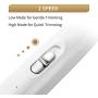 HIPIPET Dog Clippers Grooming Tools Quiet Cordless Small Dog Trimmer 2 Speed Rechargeable Pet Shears Electric Cat Shaver for Hair During Paws Face Nose Ears Eyes Rump