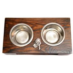 Bloodhound, a Dogs Bowl with a Relief from ArtDog