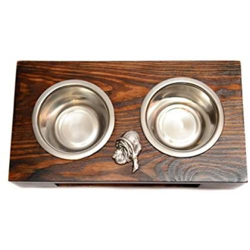 Bloodhound, a Dogs Bowl with a Relief from ArtDog