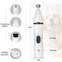 AIRXWILLS Dog Nail Grinder - Pet Nail Trimmer 3 in 1 Electric Rechargeable Nail Clippers - Low Noise Grooming & Smoothing for Small Medium Dogs & Cats