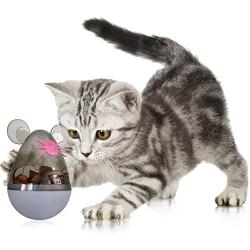 High End Pets Cat Toys for Indoor Cats Interactive - Cat Treat Puzzle Mouse Toy, Satisfies Kittens Hunting, Chasing and Exercise Needs