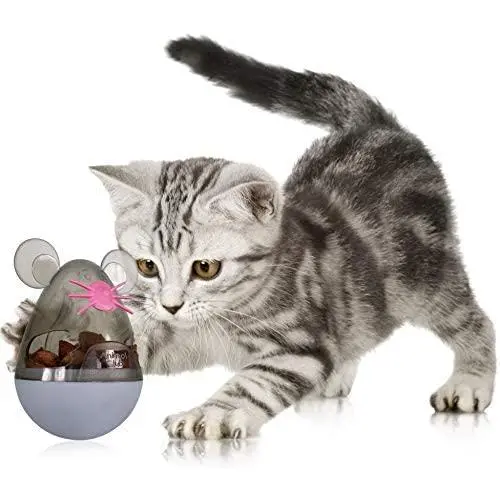 High End Pets Cat Toys for Indoor Cats Interactive - Cat Treat Puzzle Mouse Toy, Satisfies Kittens Hunting, Chasing and Exercise Needs High End Pets Cat Toys for Indoor Cats Interactive - Cat Treat Puzzle Mouse Toy, Satisfies Kittens Hunting, Chasing and Exercise Needs