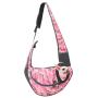 EVBEA Dog Carrier Sling Front Pack Cat Puppy Carrier Purse Breathable Mesh Travel for Small or Medium Pet Dogs Cats Sling Bag
