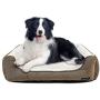 ANWA Durable Dog Bed Machine Washable Medium Dog Bed Square, Comfortable Puppy Dog Bed Medium