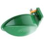 F Fityle 8.6-Inch Water Drinking Filter Fountain Bowl Dog Cat Kitten Drinker -Green