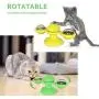 Qianren Windmill Cat Toy with LED Lighting Ball and Catnip Balls, Funny Cat Toy Turntable Rotatable Scratcher Ball, Cats Entertainment Qianren Windmill Cat Toy with LED Lighting Ball and Catnip Balls, Funny Cat Toy Turntable Rotatable Scratcher Ball, Cats Entertainment