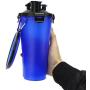 NACOCO 2 in 1 Dog Drinking Feeder Bottle Pet Food Folding Bowl Travel Portable Cup Drinker Water Dispenser for Dogs Cats