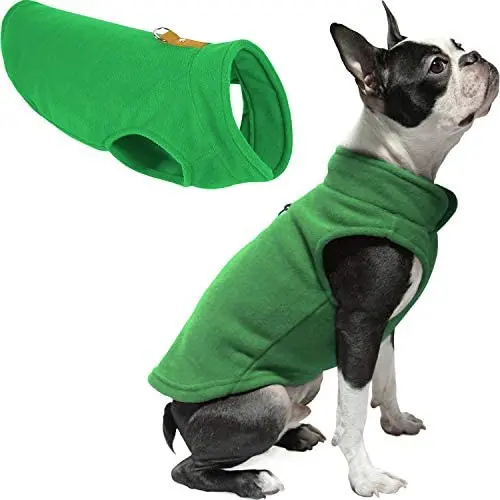 Gooby Dog Fleece Vest - Pullover Dog Jacket with Leash Ring - Winter Small Dog Sweater - Warm Dog Clothes for Small Dogs Girl or Boy for Indoor and Outdoor Use Gooby Dog Fleece Vest - Pullover Dog Jacket with Leash Ring - Winter Small Dog Sweater - Warm Dog Clothes for Small Dogs Girl or Boy for Indoor and Outdoor Use