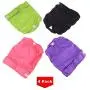 Teamoy 4pcs Washable Female Dog Diapers, Reusable Doggie Diaper Wraps for Female Dogs, Super-Absorbent and Comfortable, XL