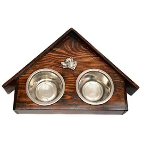 Pit Bull, a Dogs Bowl with a Relief from ArtDog Pit Bull, a Dogs Bowl with a Relief from ArtDog