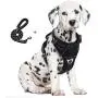 Hikiko Dog Harness No Pull Dog Harness+Dog Collar Adjustable Outdoor Metal D Buckle Easy to Control Reflective Oxford Vest for Medium and Large Dogs Hikiko Dog Harness No Pull Dog Harness+Dog Collar Adjustable Outdoor Metal D Buckle Easy to Control Reflective Oxford Vest for Medium and Large Dogs