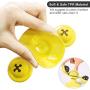 Rommisie Cat Toys Interactive Rotating for Indoor Windmill Pet Toys with Led Ball and Catnip Ball, Hair Brush Funny Kitten Toys Teeth Cleaning Massage Chew Kitty Gift with Suction Cup Base