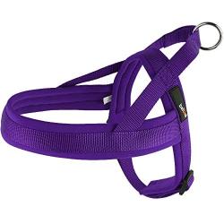 balbali Dog Harness Easy On and Off with 1 Clip for Walk with Dogs,Vest Harness with Padded Adjustable Neoprene for Pug Life