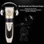 HATALKIN Dog Clippers, Professional Low Noise Rechargeable Pet Hair Grooming Clippers Kit Cordless Electric Clipper Shaver for Small Large Dogs Cats Animals (Silver)