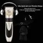 HATALKIN Dog Clippers, Professional Low Noise Rechargeable Pet Hair Grooming Clippers Kit Cordless Electric Clipper Shaver for Small Large Dogs Cats Animals (Silver) HATALKIN Dog Clippers, Professional Low Noise Rechargeable Pet Hair Grooming Clippers Kit Cordless Electric Clipper Shaver for Small Large Dogs Cats Animals (Silver)