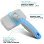 JIPOWER Self Cleaning Slicker Brush for Dogs and Cats, Pet Grooming Tool,Removes Undercoat,Shedding Mats and Tangled Hair,Dander,Dirt, Massages Particle,Improves Circulation JIPOWER Self Cleaning Slicker Brush for Dogs and Cats, Pet Grooming Tool,Removes Undercoat,Shedding Mats and Tangled Hair,Dander,Dirt, Massages Particle,Improves Circulation