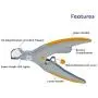 Illuminated Pet Nail Clipper, Dog Nail Trimmer, with Super Bright LED Lights 5X Magnification Stainless Steel Cutter Head Non-Slip Handle Illuminated Pet Nail Clipper, Dog Nail Trimmer, with Super Bright LED Lights 5X Magnification Stainless Steel Cutter Head Non-Slip Handle
