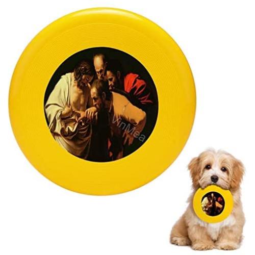 Pet Frisbee Flying Disc Dog Toy - Multifunction The Incredulity of Saint Thomas Caravaggio