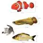 rosyclo 3 Pack Flopping Electric Moving Fish Cat Toy,Realistic Plush Simulation Wiggle Fish Catnip Indoor Floppy Pillow Toys,Funny Interactive Pets Chew Bite Kicker Supplies for Cats Kitty Exercise rosyclo 3 Pack Flopping Electric Moving Fish Cat Toy,Realistic Plush Simulation Wiggle Fish Catnip Indoor Floppy Pillow Toys,Funny Interactive Pets Chew Bite Kicker Supplies for Cats Kitty Exercise