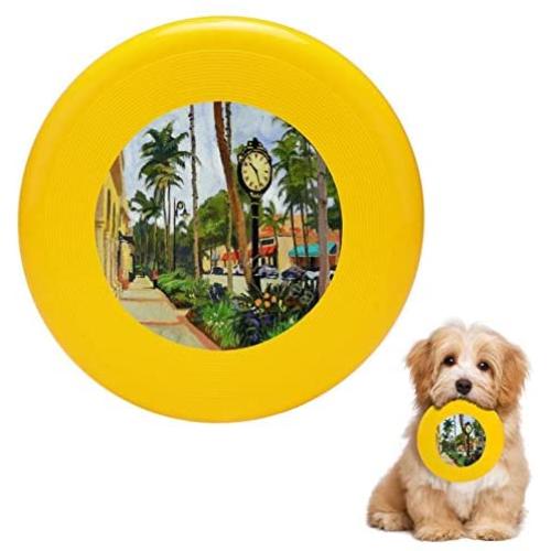 Pet Frisbee Flying Disc Dog Toy - Multifunction 5th Avenue Naples Florida Christine Hopkins