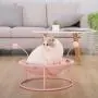 Cat Hammock, Cat Bed Dog Bed Pet Hammock Bed Pet Resting Seat Safety Cat Shelves -with Stand Detachable and Washable, Free-Standing Cat Sleeping Bed Breathability Easy Assembly Indoors Outdoors (Pink) Cat Hammock, Cat Bed Dog Bed Pet Hammock Bed Pet Resting Seat Safety Cat Shelves -with Stand Detachable and Washable, Free-Standing Cat Sleeping Bed Breathability Easy Assembly Indoors Outdoors (Pink)