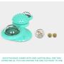 MiaoKa Cat Toy,Windmill Turntable Teasing Scratching Tickle Hair Brush Pet Accessories