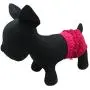 Alfie Pet - BAMI Diaper Dog Sanitary Pantie - Color: Red, Size: XS (for Girl Dogs)
